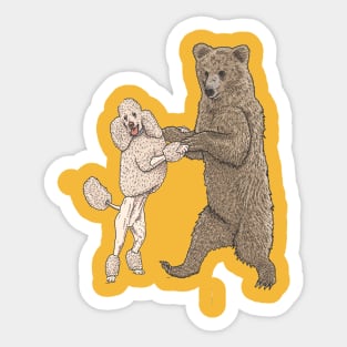 Dancing Wrong Animal Sticker